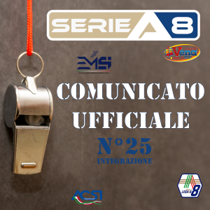 SERIEA8_COMUNICATI_UFFICIALI_2022_2023_n25_integrazione