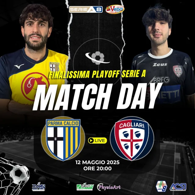 ⚽ È MATCH DAY, le ultime... e non potete perderle 😎  🟡🔵 Dopo il successo in Coppa Italia, i gialloblù vogliono prendersi anche questa soddisfazione, ma i rossoblù dall'altra parte, dopo un campionato al cardiopalma, vogliono sognare in grande 🔴🔵  ⚪️🔴 Nell'altra sfida si entra nel vivo nell'altra competizione. Una sorta di antipasto di quello che vedremo l'anno prossimo: le due della classe contro per un posto in finale ⚪️🔵  🔥 Signore e signori, PARMA-CAGLIARI è gara valida per la FINALISSIMA PLAYOFF di #SerieA ⚽ e PERUGIA-NAPOLI è gara valida per la SEMIFINALE di SUPERCOPPA 🏆⚽  In diretta 📹 questa sera sul nostro canale #Youtube 👇
https://www.youtube.com/@seriea8calabria
